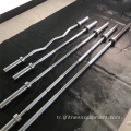 Spor salonu için 1.2m/1.5m/1.8m/2,2m Halter Fitness Bar